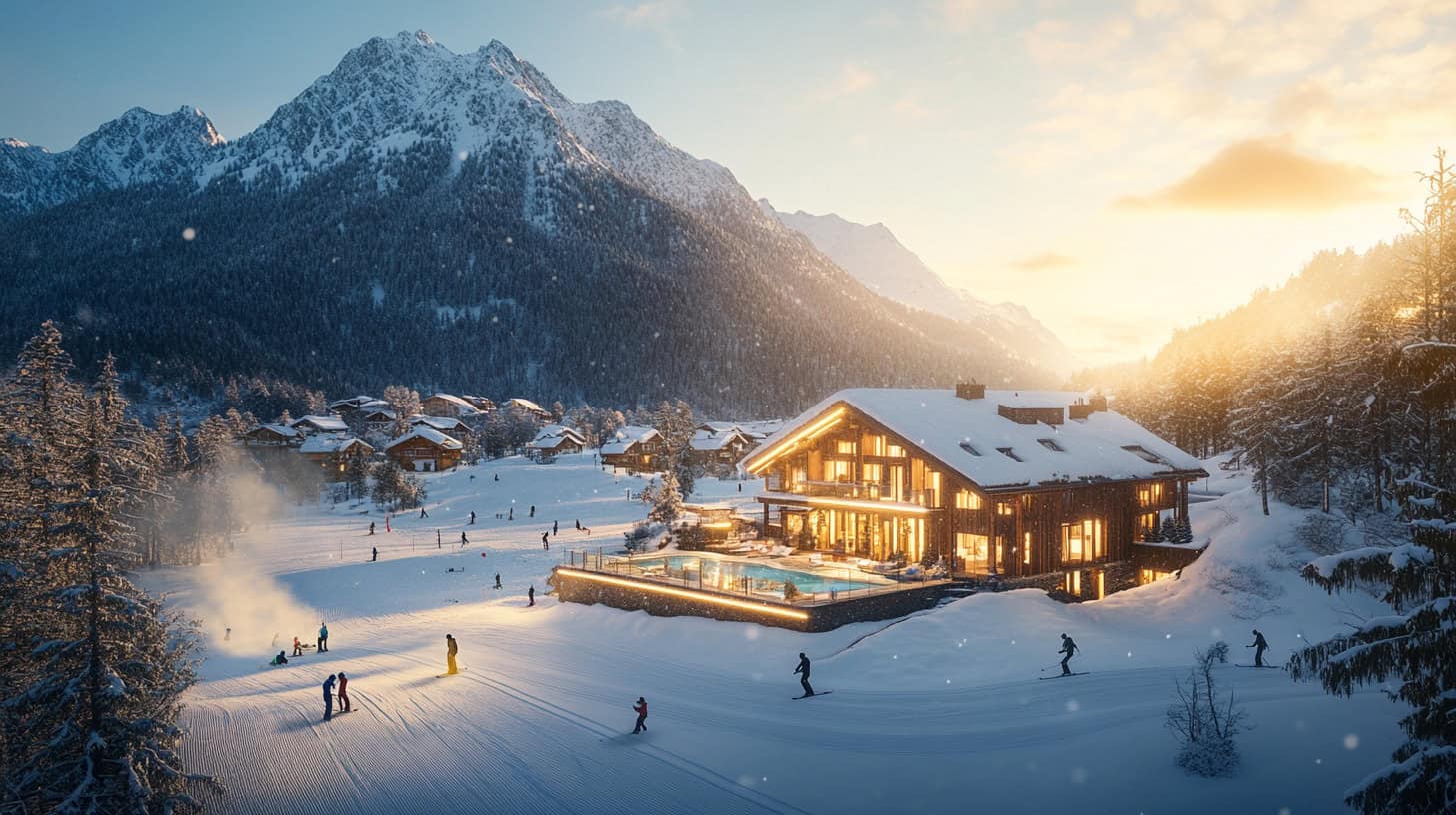 Ferienwohnung in Seefeld: Die Suite Tirol, 85 m² für 2-4 Personen | 2 Schlafzimmer | Fasssauna