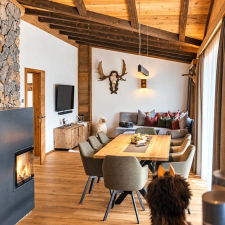 Chalet in den Bergen mieten